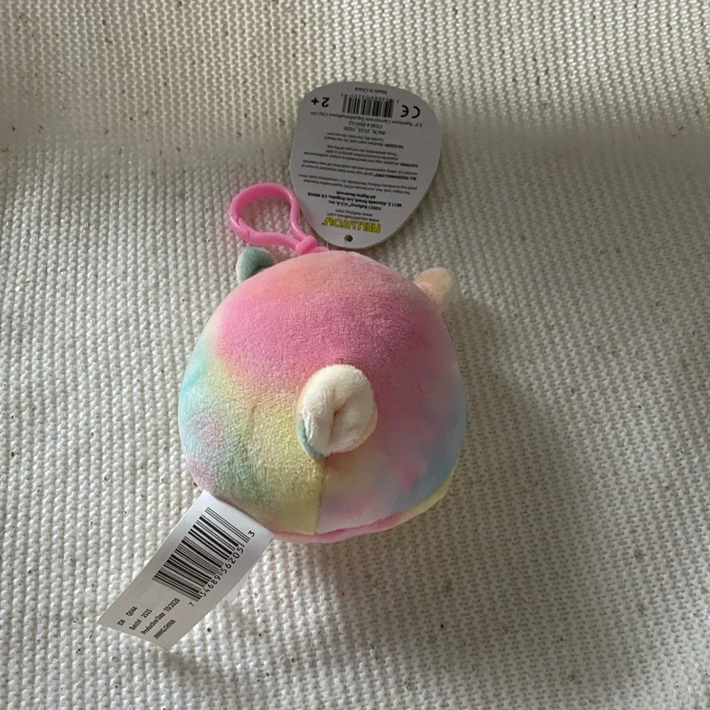 Squishmallow clip on plush